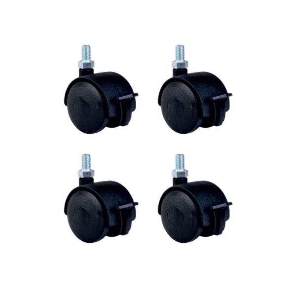 Büyük Plastik Vidalı Frenli - 50MM HKS129 - 4 Adet