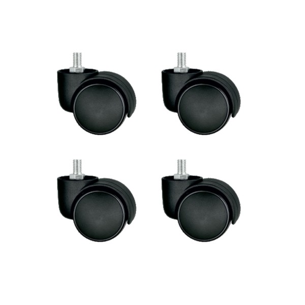 Bürosit Plastik Vidalı Teker - 50MM HKS152 - 4 Adet