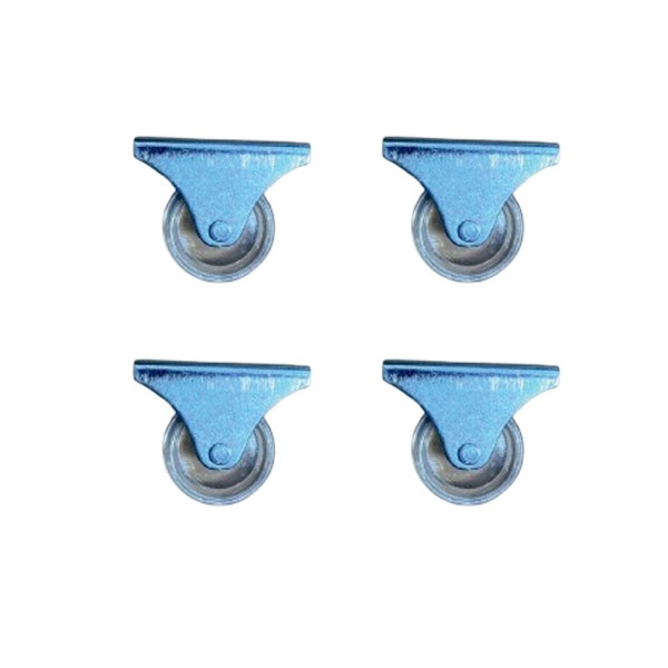 Furç Sabit Teker - 32MM - Şeffaf HKS236 - 4 Adet