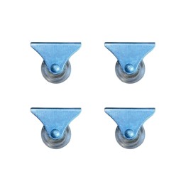 Furç Sabit Teker - 38MM - Şeffaf HKS237 - 4 Adet