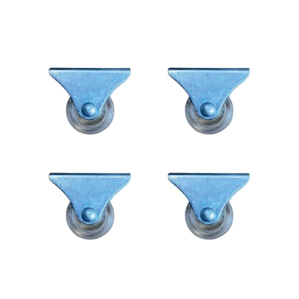 Furç Sabit Teker - 38MM - Şeffaf HKS237 - 4 Adet
