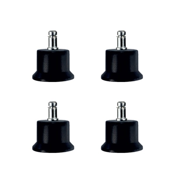 Bekleme Ayak Geçmeli Pimli - 50MM - Siyah 11MM HKS282 - 4 Adet