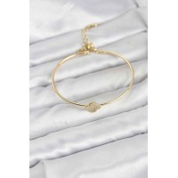 Yonca Model Gold Renk Kadın Bileklik TJ-BB8232