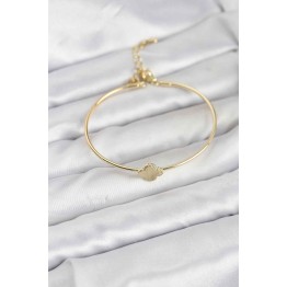 Yonca Model Gold Renk Kadın Bileklik TJ-BB8232