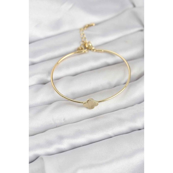 Yonca Model Gold Renk Kadın Bileklik TJ-BB8232