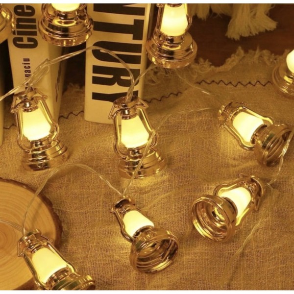 2m 10 Led Ramazan Kandili Led Işık MZ-309