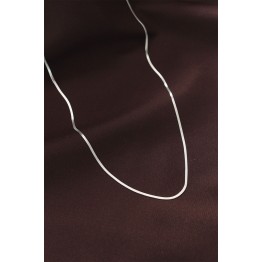 Çelik Gümüş Renk 60 cm İnce İtalyan Zincir Kolye TJ-BKO6226