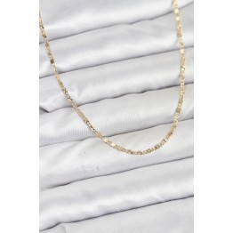 CM 14K Gold Renk İnce Zincirli Kadın Kolye TJ-BKO10926