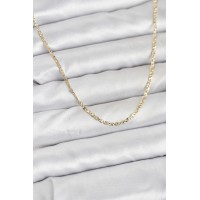 CM 14K Gold Renk Pirinç Model 60 cm Kadın Kolye TJ-BKO10927