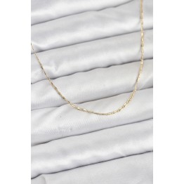CM 14K Gold Renk Kesme Model 60 cm Kadın Kolye TJ-BKO10931