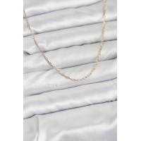 CM 14K Gold Renk Ataç Zincir Model 60 cm Kadın Kolye TJ-BKO10934