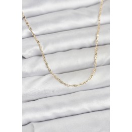 CM 14K Gold Renk Gemici Zincir Model 60 cm Kadın Kolye TJ-BKO10936