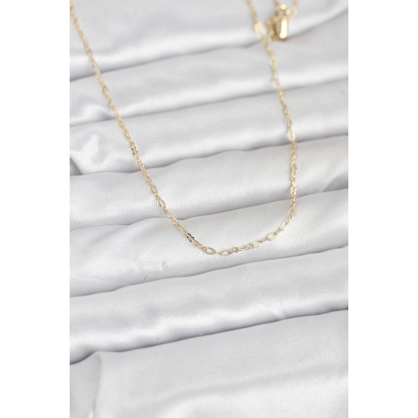 CM 14K Gold Renk 60 cm Zincirli Kadın Kolye TJ-BKO10944