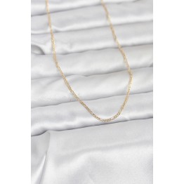 CM 14K Gold Renk 60 cm Zincirli Kadın Kolye TJ-BKO10949