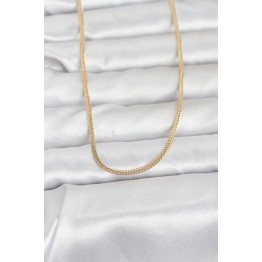 CM 14K Gold Renk Dolgun Zincir Model 60 cm Kadın Kolye TJ-BKO10954