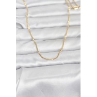 CM 14K Gold Renk Puntalı Model 60 cm Kadın Kolye TJ-BKO10961