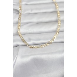 CM 14K Gold Renk Kuşgözü Zincir Model 60 cm Kadın Kolye TJ-BKO10962