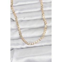 CM 14K Gold Renk Zincir Model 60 cm Kadın Kolye TJ-BKO10969