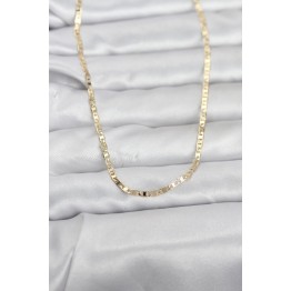 CM 14K Gold Renk Zincir Model 60 cm Kadın Kolye TJ-BKO10970
