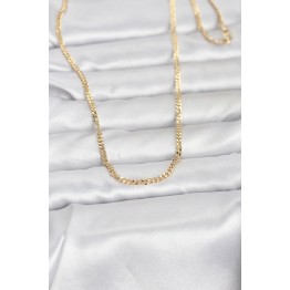 CM 14K Gold Renk 60 cm Zincir Kadın Kolye TJ-BKO10971