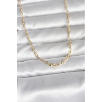 CM 14K Gold Renk Ataç Zincir Model 60 cm Kadın Kolye TJ-BKO10979