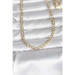 CM 14K Gold Renk Kalın Zincir Model 60 cm Kadın Kolye TJ-BKO10991