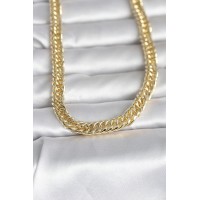 CM 14K Gold Renk Kalın Zincir Model 60 cm Kadın Kolye TJ-BKO10998