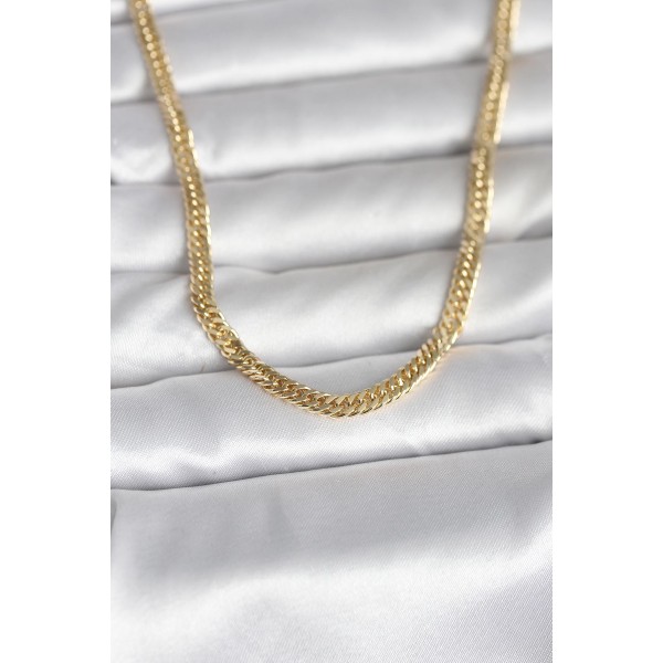 CM 14K Gold Renk Zincir Model 45 cm Kadın Kolye TJ-BKO11004