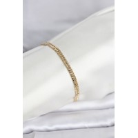 CM 14K Gold Renk Zincir Model Kadın Bileklik TJ-BB8285