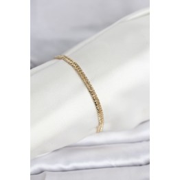 CM 14K Gold Renk Zincir Model Kadın Bileklik TJ-BB8285