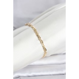 CM 14K Gold Renk Zincir Model Kadın Bileklik TJ-BB8289