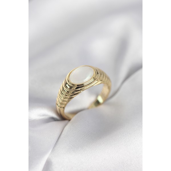 Gold Renk Vintage Model Kadın Yüzük TJ-BYK4019