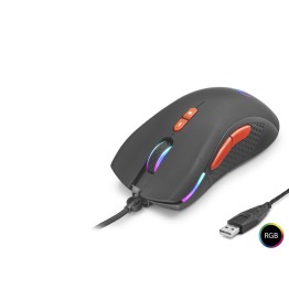 Mouse Optik Ayarlanabilir Dpi Usb Rgb - Siyah GM180B/LA