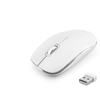 Sessiz Kablosuz Mouse Optik 800/1200 Dpi - Beyaz SPK7323WS