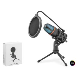 ME4RGB Profesyonel Rgb Mikrofon 192 Khz / 24 Bit Çok Yönlü Type-C - Siyah
