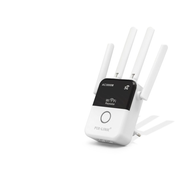 Wifi Repeater / Router / Ap Ac3800 Dual Band 5 Ghz - Siyah Beyaz Lv-Ac35Q
