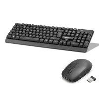 Kablosuz Klavye Ve Mouse Seti - Siyah HD843