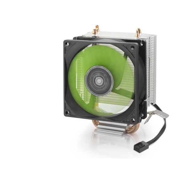 Cpu İşlemci Soğutucu 2 Bakır Borulu - Siyah ND2607