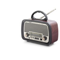 Bluetooth Nostaljik Hoparlör Fm 20 X 10.2 X 14.5 Cm NS8128BT