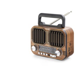 Bluetooth Nostaljik Hoparlör Fm 16.5 X 6.9 X 11.9 Cm NS7117BT