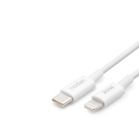 Type-C Lightning Şarj Ve Data Kablosu 20W 1 M - Beyaz ND1151