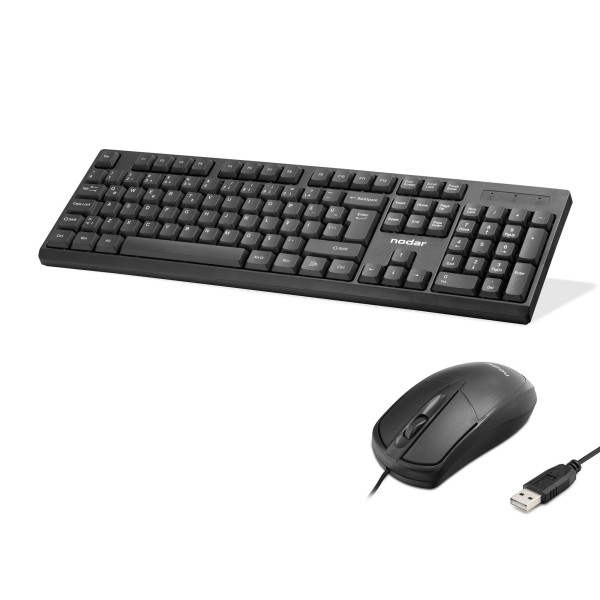 Klavye Ve Mouse Seti - Siyah KM501