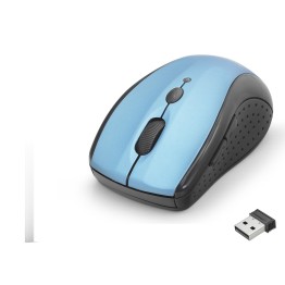 Kablosuz Mouse 800/1600 Dpi - Mavi Siyah HDX3405B
