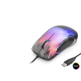 G702 Mouse 7200 Dpi 6 Tuş 1000 Hz Rgb - Kristal Siyah