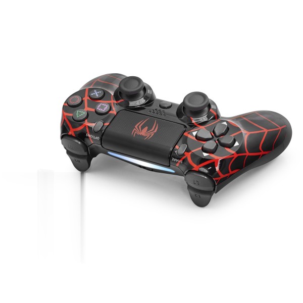 Gamepad Ps4 Uyumlu - Kırmızı Siyah ND400U