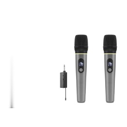 Profesyonel Kablosuz Uhf 2 Mikrofonlu Set 6.35 Mm - Gri HDX2791G