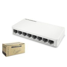 Gigabit Ethernet Switch 8 Port - Beyaz HDX1365