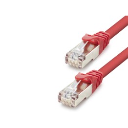 Cat7 Ethernet Patch Kablosu 10 Gbps 600 Mhz 1.5 M - Kırmızı HDX5108
