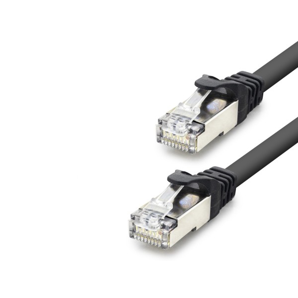 Cat7 Ethernet Patch Kablosu 10 Gbps 600 Mhz 3 M - Siyah HDX5092