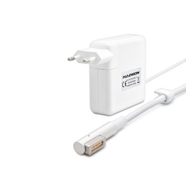 18.5V 4.6A 85W Laptop Adaptörü - L Tip - Macbook Uyumlu - Beyaz HD797